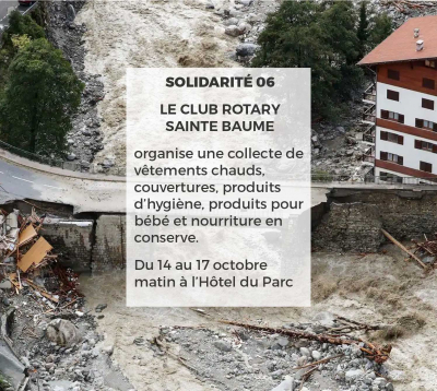 Solidarié pour les Alpes-Maritimes